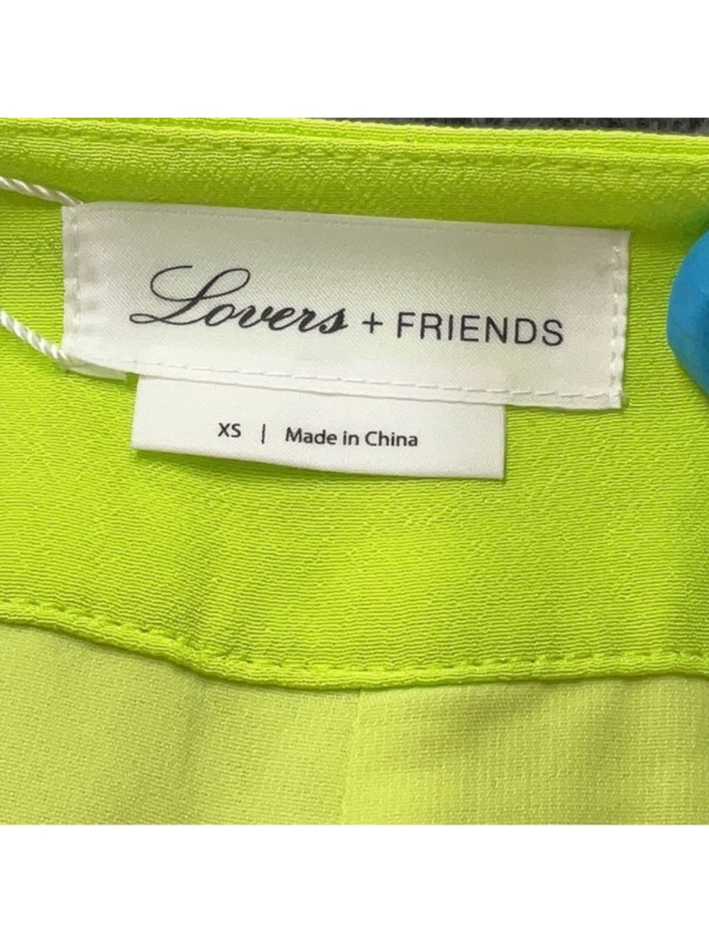 Lovers + Friends Pants |Alan Pant Neon Lime Green Women’s XS - Picture 4 of 6